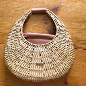 Ramla Bags | New | Ramla Ocean Raffia Bag | Color: Brown/Tan | Size: Os